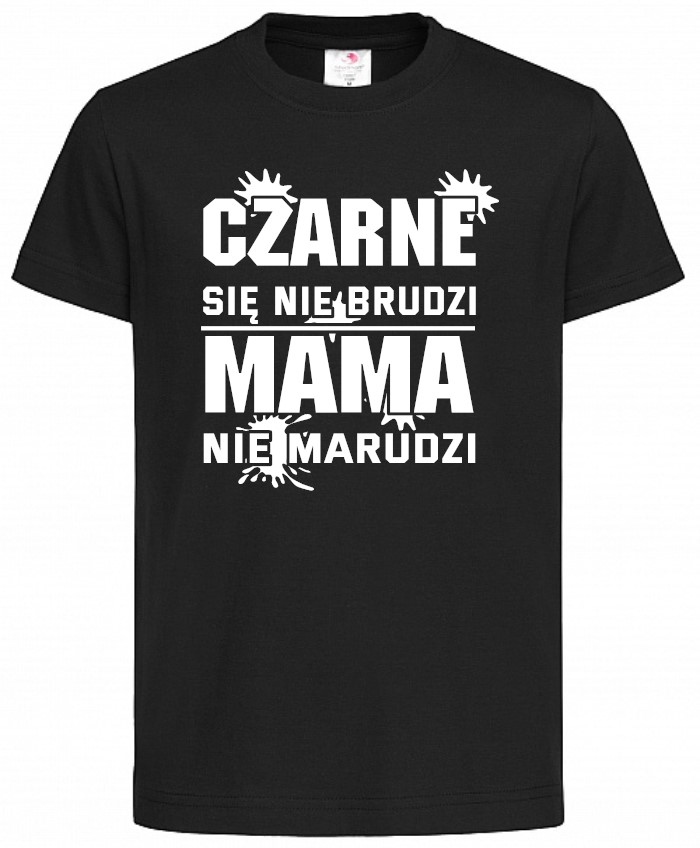czarne się nie brudzi