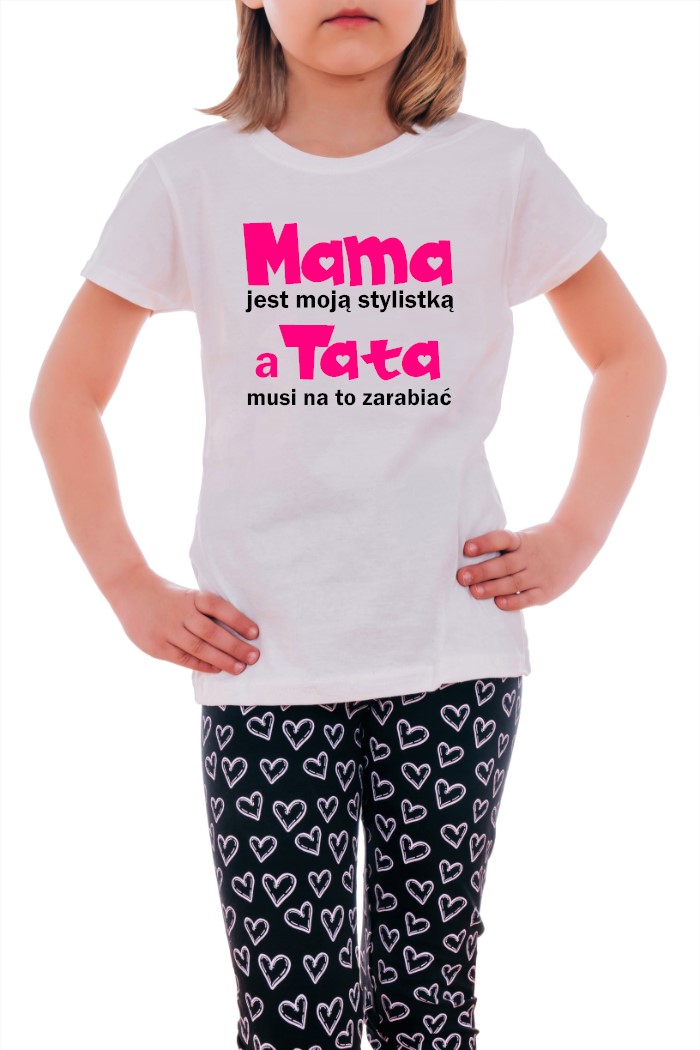 mama stylistką a tata