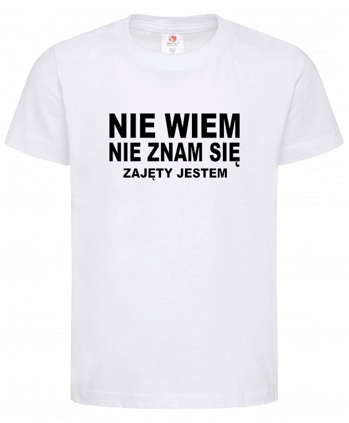 nie wiem nie znam się